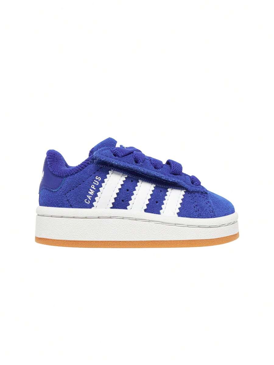 Adidas Campus Kids' Sneakers Stylish Cushioned Premium Commuting Gym Travel White JR5787 - 半透明藍/雲白/膠 - 查看 1