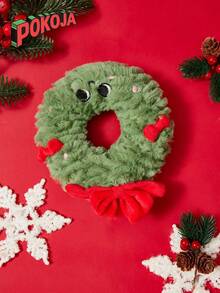 可爱拟人化笑脸马克杯圣诞树花环礼盒毛绒玩具节日装饰圣诞礼物 - 彩色 - 查看 10