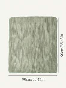 Cozy Pixies 1包棕色泡泡纱布毛巾，多用途襁褓毯和婴儿浴巾，柔软亲肤，适合浴室和婴儿车使用，是新生男婴和女婴的理想选择。 - 綠色 - 查看 4