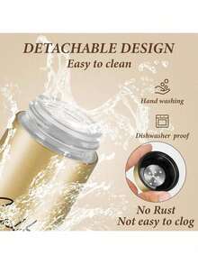 Cirelle Bộ 2 lọ đựng muối và tiêu, lọ đựng muối có đáy bằng thủy tinh trong suốt, bộ 5 oz muối và tiêu cho bàn nấu nướng RV BBQ, đồ trang trí và phụ kiện nhà bếp màu đen và trắng - Nhiều màu - Xem 8