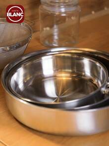 High-Quality Tri-Ply Stainless Steel Frying Pan, Deep Frying Pan, Skillet, Induction Cooking Pan, Dishwasher And Oven Friendly, Fast & Even Heat, Heavy Duty And Detachable Handle