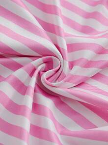 Girls' Tight Fabric Drawstring Cuff Cartoon Sloth Print Long Pants & Long Sleeve Pajama Set - White - View 8