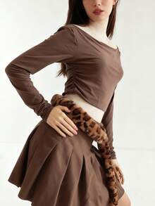 ROMWE Goth Women Belts - Khaki - View 6