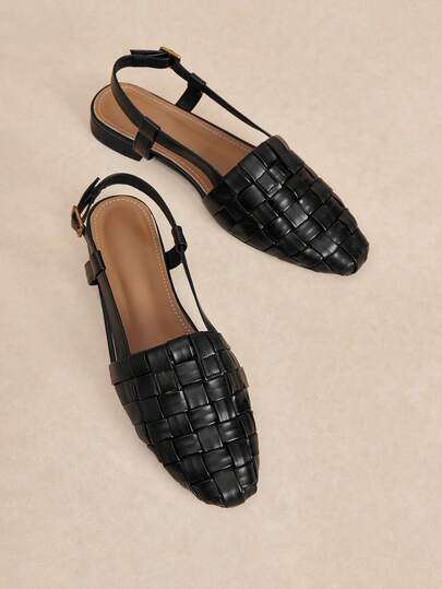 Rosivie Women's Solid Color Retro Fashion Gladiator Sandals, Summer