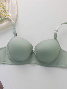 2件套内衣套装（带钢圈，三角裤） - 彩色 - 查看 3