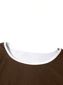 Ellevyn Váy đi làm thanh lịch dành cho nữ, phù hợp với giáo viên - màu nâu - Xem 11