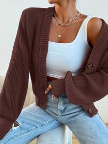 Modelyn 秋冬休闲百搭纯色开衫