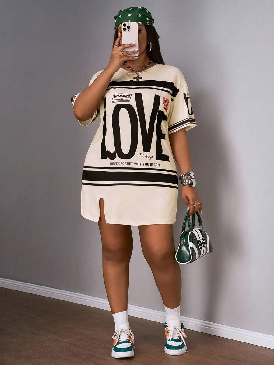 Slaydiva Váy ngắn hở vai màu hồng, hở vai, tay ngắn, thường ngày cho kỳ nghỉ đầu xuân cỡ lớn - màu đen - Xem 1