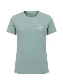 Puma Essentials Women T-Shirt Green - Green - View 1