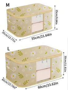 Große, wasserdichte, geflochtene Aufbewahrungstasche, faltbar, Organizer für Reisekleidung, Decken, saisonale Garderobe, mit Reißverschluss zum sauberen und ordentlichen Aufbewahren