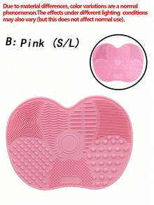 1pc Cleaning Brush With Suction Cup, 4 Colors Available, For Cleaning Silicone Pads,Bag,Organizer,Storage,Makeup Organizer,Makeup - Multicolor - View 8