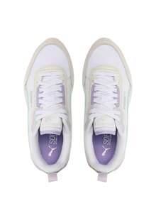 Puma R22 Women's Sneakers White 383462 - White - View 4