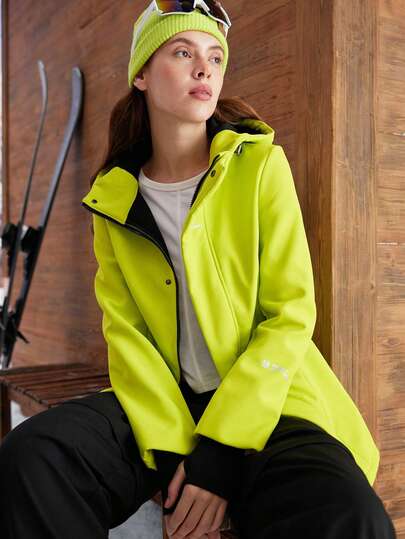 In My Nature Women's Hooded Raincoat Jacket For Outdoor, Autumn/Winter