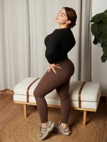 Lupita Cardoza Zip Through Crew Neck Long Sleeve Top Casual Vacation Airport Holiday Cute Back To School Fall Autumn Winter