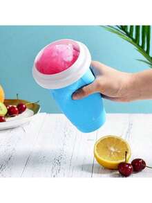 1pc - Make Your Own Smoothie Cup, Quick Iced Milkshake For Summer, Magic Smoothie Cup, Magic Slush Cup With Lid And Straw, Portable Smoothie Squeeze Cup, Double Silicone DIY Magic Smoothie Maker Squeeze Cup For Juice, Soda, Milk And Ice Cream, Gift - Multicolor - Ver 9