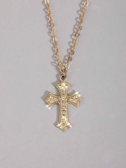 Goth قلادة سيف من سبيكة الزنك الفريدة للنساء كهدية للمواعدة