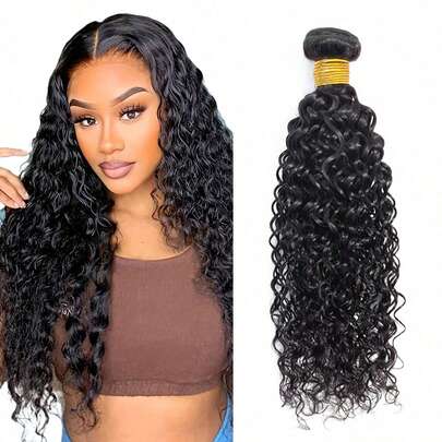 Bộ tóc giả Water Wave Human Hair Bundles 1 Piece Natural Hair Extensions 100% Human Hair Weave For Women