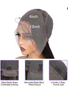 13X4 蕾丝前部挑染 P4/27 雷米真人发短发波波头渐变色真人发假发 蜜金色假发 直发波波头 带婴儿发 女士假发