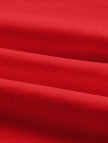 Betty Boop x SHEIN Camiseta corta de manga corta con estampado de letras y dibujos animados para mujer, de verano - Blanco - Ver 4