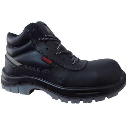 BOTAS DE TRABAJO DE PIEL, SUELA DE PU/TPU ANTIDERRAPANTES- KAIZER SAFETY SHOES