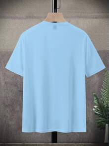 Manfinity LEGND Men's Casual Cross Print Short Sleeve T-Shirt, Summer