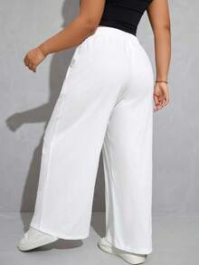 Auralis Quần dài dáng rộng dành cho nữ có túi, 2 cái/bộ màu đen và trắng - Đen và trắng - Xem 7