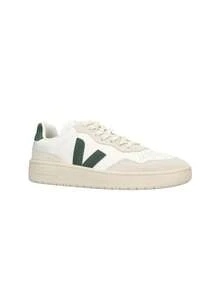 Veja V-90 O.T Leather Women's Sneakers White VD2020916B - White Green - 查看 2