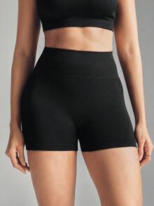 With My Calm Nahtlose, hochelastische Sport-Fitness-Yoga-Shorts