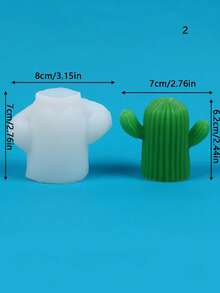 Khuôn silicon cây mọng nước, trang trí máy tính để bàn tại nhà, nghệ thuật trang trí nến thủ công tự làm, khuôn trang trí nến thơm thủ công, lô hội hoặc xương rồng, trang trí chậu sáng tạo, khuôn nến thịt cuộc sống vĩnh cửu không héo úa - trắng - Xem 35
