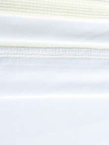 Manfinity Homme 男士休闲宽松插肩袖 Polo 衫，适合通勤 - 米色 - 查看 5