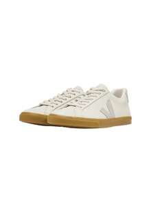 Veja Esplar Leather Women's Sneakers Beige EO0220906A - White - View 2