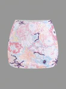 Opulessa Urlaubs-Minirock mit niedriger Taille und Webmuster für Frauen, Pailletten-Rock, Strandröcke, Badeanzug-Röcke, hochgegürtete Strandmode, lässiger Frauen-Stil, Konzert, Party, Club, schicke Herbst-Mode, Ausgehen, elegantes, sexy Party-Outfit für Frauen, Nationalfeiertag, Silvester-Look, elegante Party, Abschlussball, Luxus-Abendmode für Frauen, Pailletten-Badeanzug-Rock, Strandmode-Rock - Verschiedenfarbig - Übersicht 8