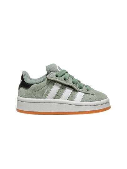 Adidas Campus Kids' Sneakers Snug Fit Padded Breathable Travel Training Street Style White JP5512