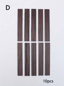 Mini House Wood Grain Floor, Realistic Model Wood Grain Floor Tiles, Miniature Herringbone/Parquet Floor, Doll House Wood Floor, Micro Landscape Floor Tile Decor, Dollhouse Toy Floor Accessories & Photography Props - Multicolor - View 13