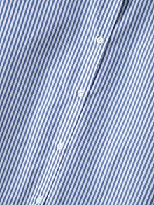 Regalyn Große Größen Lässig Gestreiftes Langarm Hemd + Minimalistische Lässig Lange Hose 2 Stücke Set