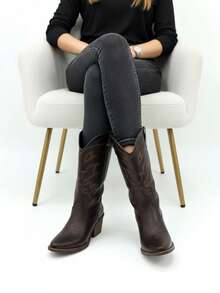 Women Wedges & Flatform - Chocolate Brown - View 3