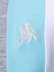 Manfinity Bizformal 男士时尚商务休闲长袖Polo衫 - 彩色 - 查看 5