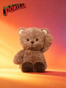 37cm Cuddly Brown Teddy Bear Plush Is A Soft Stuffed Animal, Which Serves As An Ideal Birthday Gift And Bedtime Companion For Kids, And Also A Perfect Christmas Gift. - Multicolor - View 5