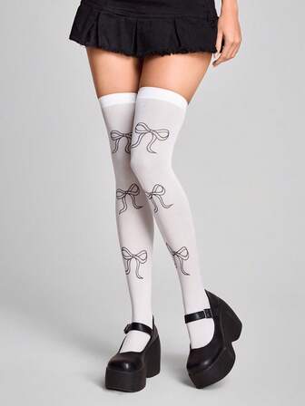 Anime Chaussettes hautes pour femmes