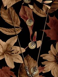 SHEIN Clasi 2pcs Women Leopard Print Dress And Shirt Set Floral Gown Black Floral Dress Autumn Dress - Multicolor - View 5