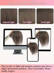 10inch Hair Toppers for Women Real Human Hair Pieces for Women with Thinning Hair
