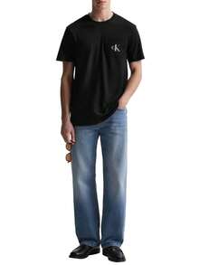 Calvin Klein Men´S T-Shirt Black - Ck Black - View 3