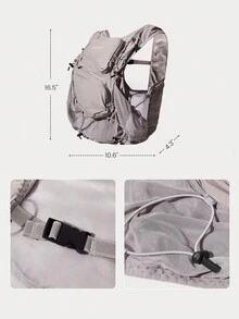 GLOWMODE 跑步背包，户外休闲运动背包 - 灰色 - 查看 7