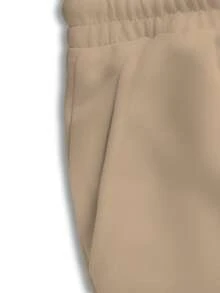 Manfinity Homme 加大码男士休闲连帽衫套装，适合日常穿着，秋冬季卫衣套装 - 彩色 - 查看 5