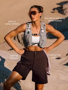 GLOWMODE 跑步背包，户外休闲运动背包 - 灰色 - 查看 3