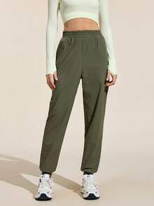 Exploreva Pantaloni della tuta e joggers da donna per uso esterno, casual e ampi, adatti per l'uso quotidiano