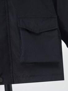 Genkimix Kids 男童保暖连帽外套，休闲冬季款