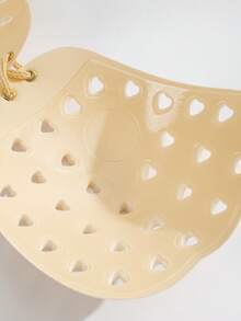 2pcs Cross Strap Bralette With Cutout - Multicolor - View 3