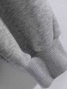 INAWLY 女士休闲运动衫和百褶迷你裙套装，秋季