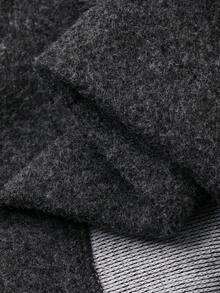 DAZY 女士纯色休闲宽松羊毛混纺短裤，秋冬季